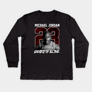 Michael Jordan 23 Kids Long Sleeve T-Shirt